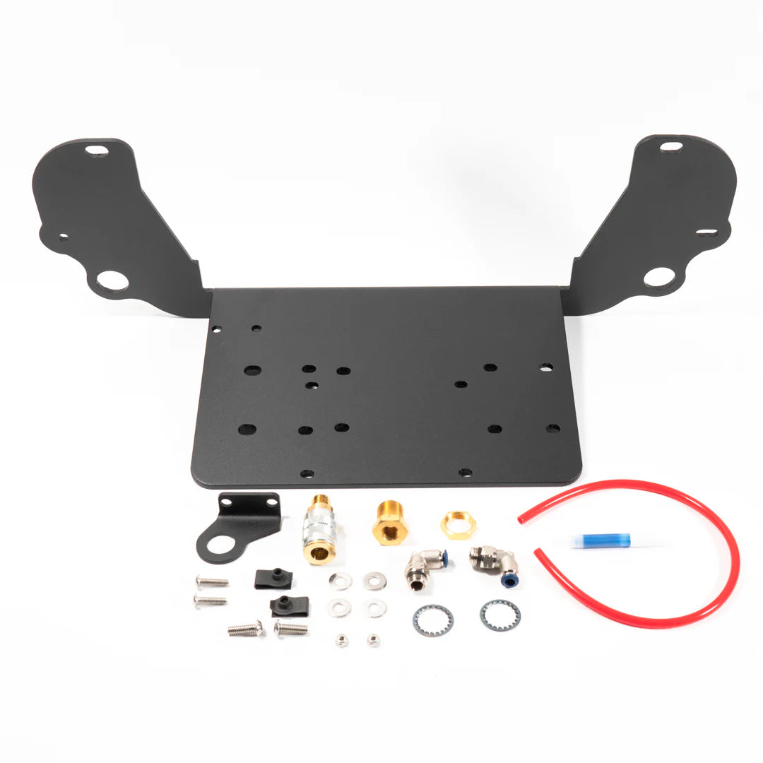 2025 Ram RHO SDHQ Built Air Compressor Mount display of all included parts