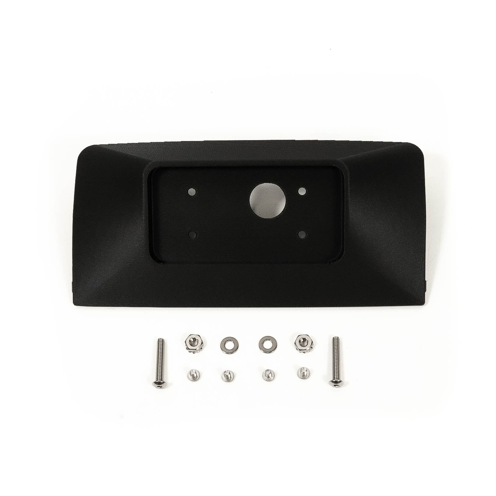 2021-2024 Ram TRX SDHQ Built 3D Printed Sunglass Keypad Mount Conversion Display of included parts and hardware