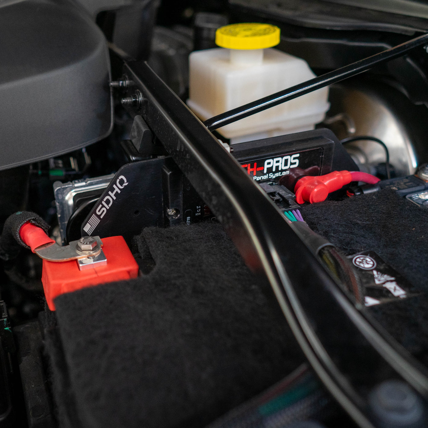 SDHQ Built Ram TRX SDHQ Built Complete Switch Pros Mounting Kit Close-up Display installed
