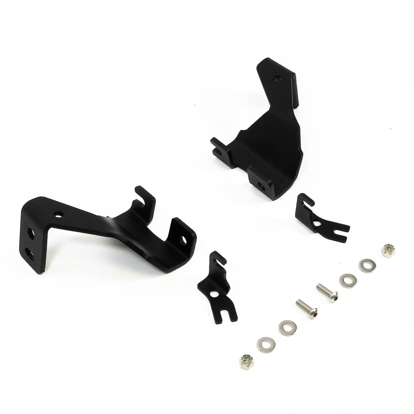 '19-23 Ford Ranger SDHQ Built A-Pillar Light Mounts Display of Included Parts