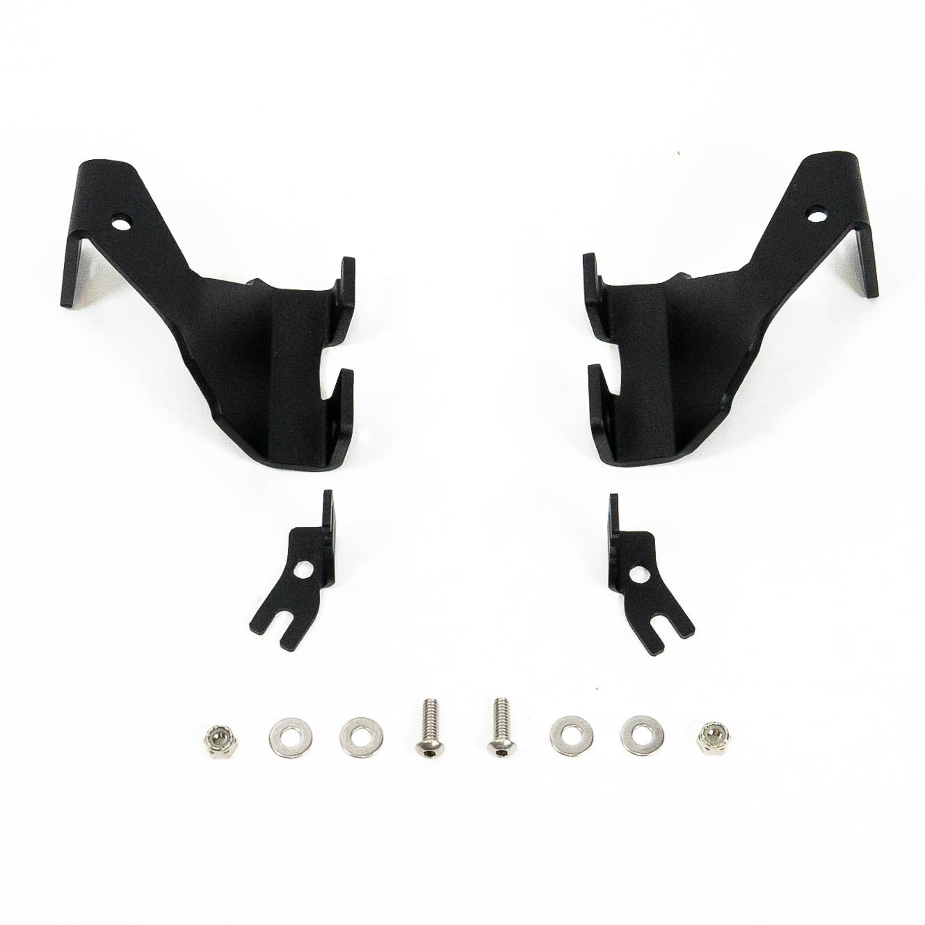 '19-23 Ford Ranger SDHQ Built A-Pillar Light Mounts Display of Included Parts
