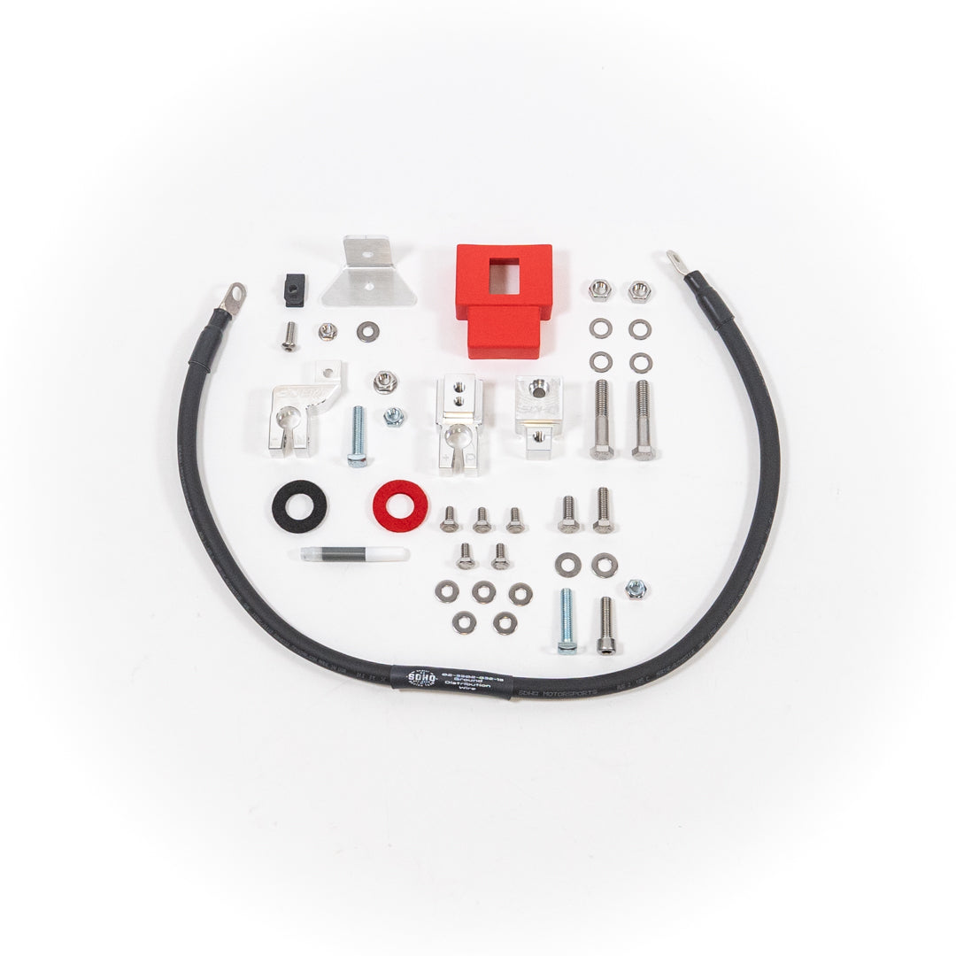 '24 Ford Ranger Complete Switch Pros Kit Display of optional Terminal Kit