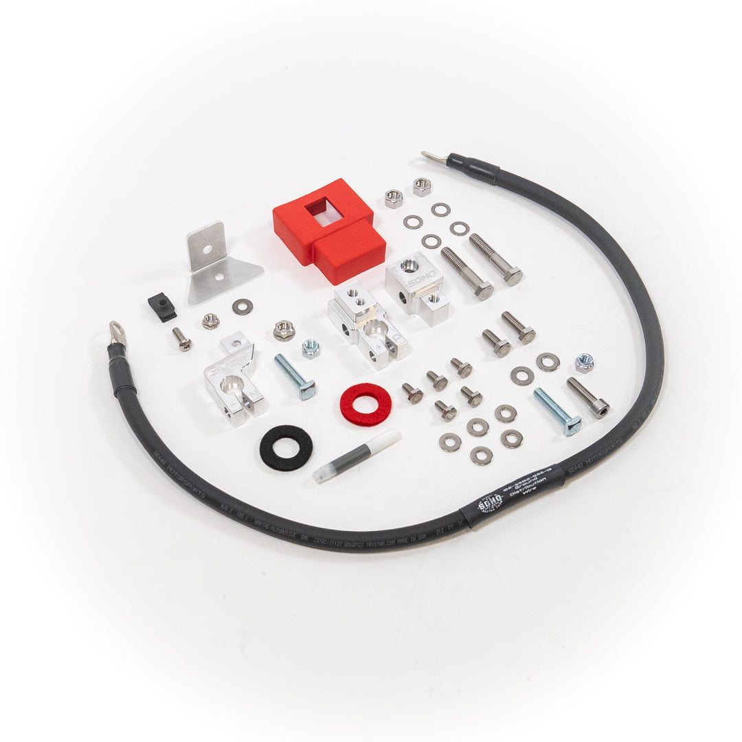 '24 Ford Ranger Complete Switch Pros Kit Display of Optional Terminal Kit