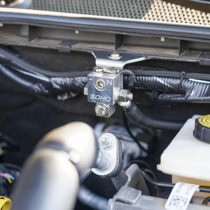 '24 Ford Ranger Complete Switch Pros Kit Display of Terminal Kit Installed