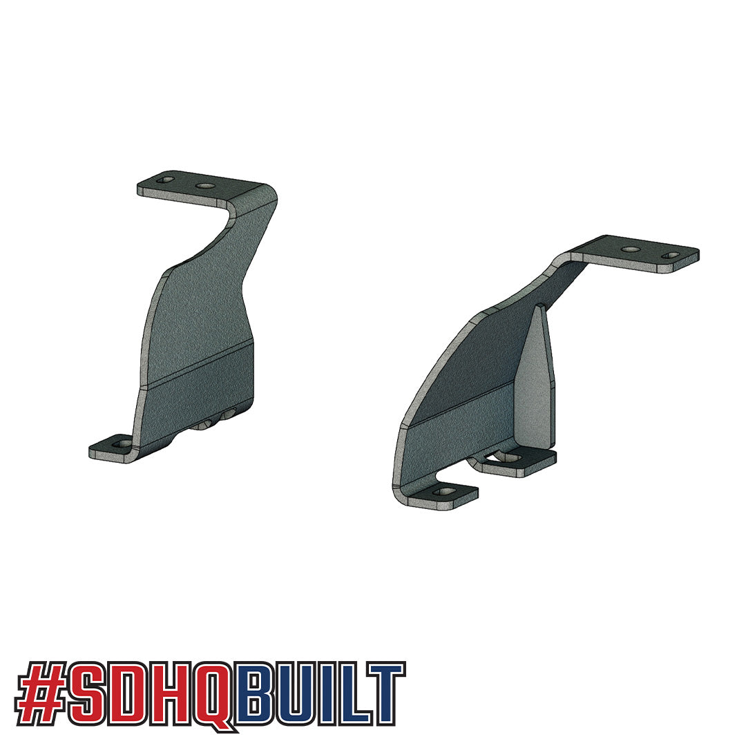 '10-14 Ford Raptor SDHQ Built A-Pillar Light Mounts Design