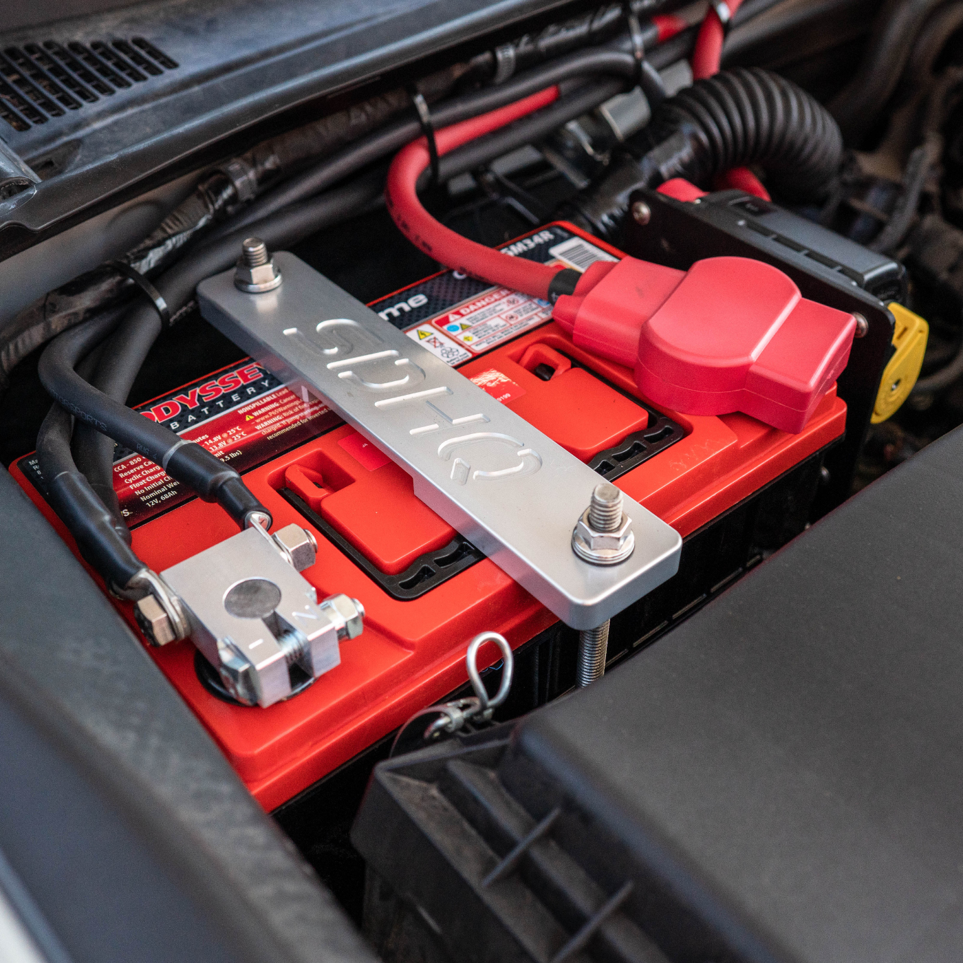 SDHQ BUILT 3RD GEN TACOMA DUAL BATTERY KIT INSTALLED DISPLAY OF SECONDAY BATTERY
