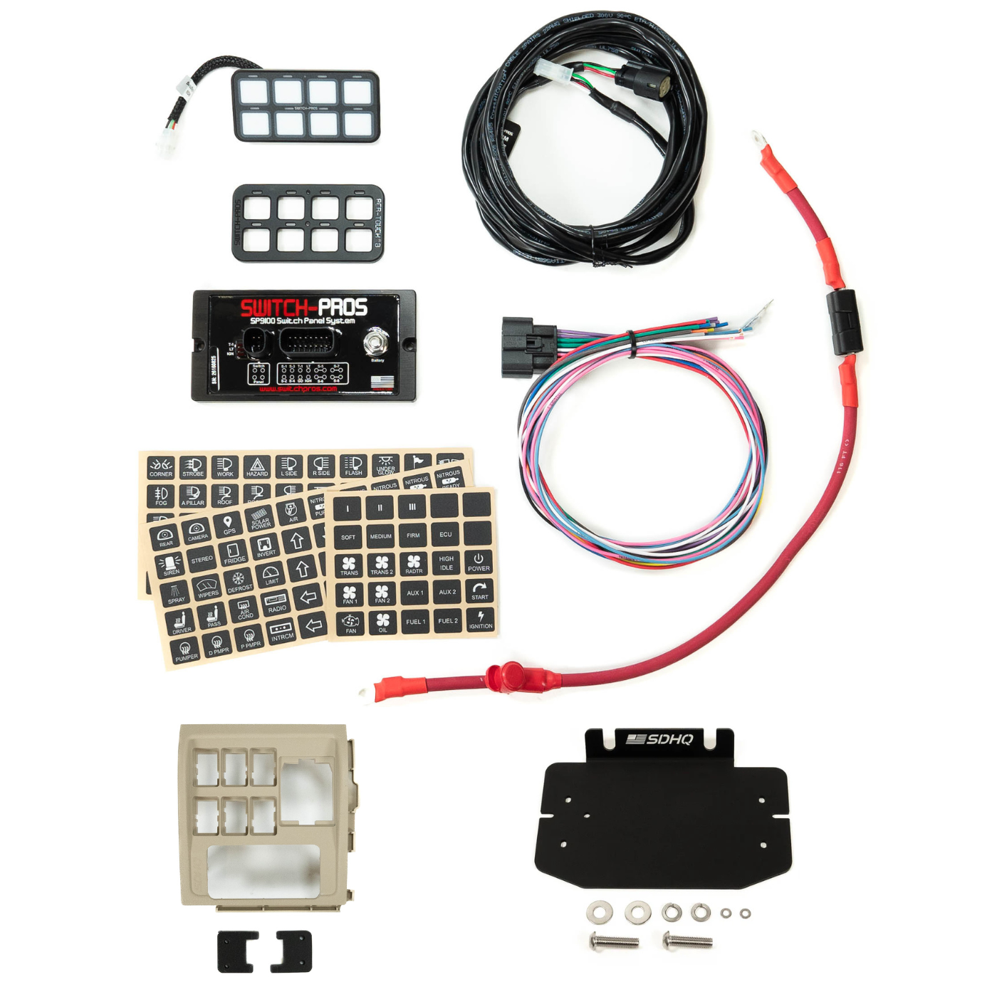 '08-21 200 Series Toyota Land Cruiser SDHQ Built Complete Switch Pros Mounting System