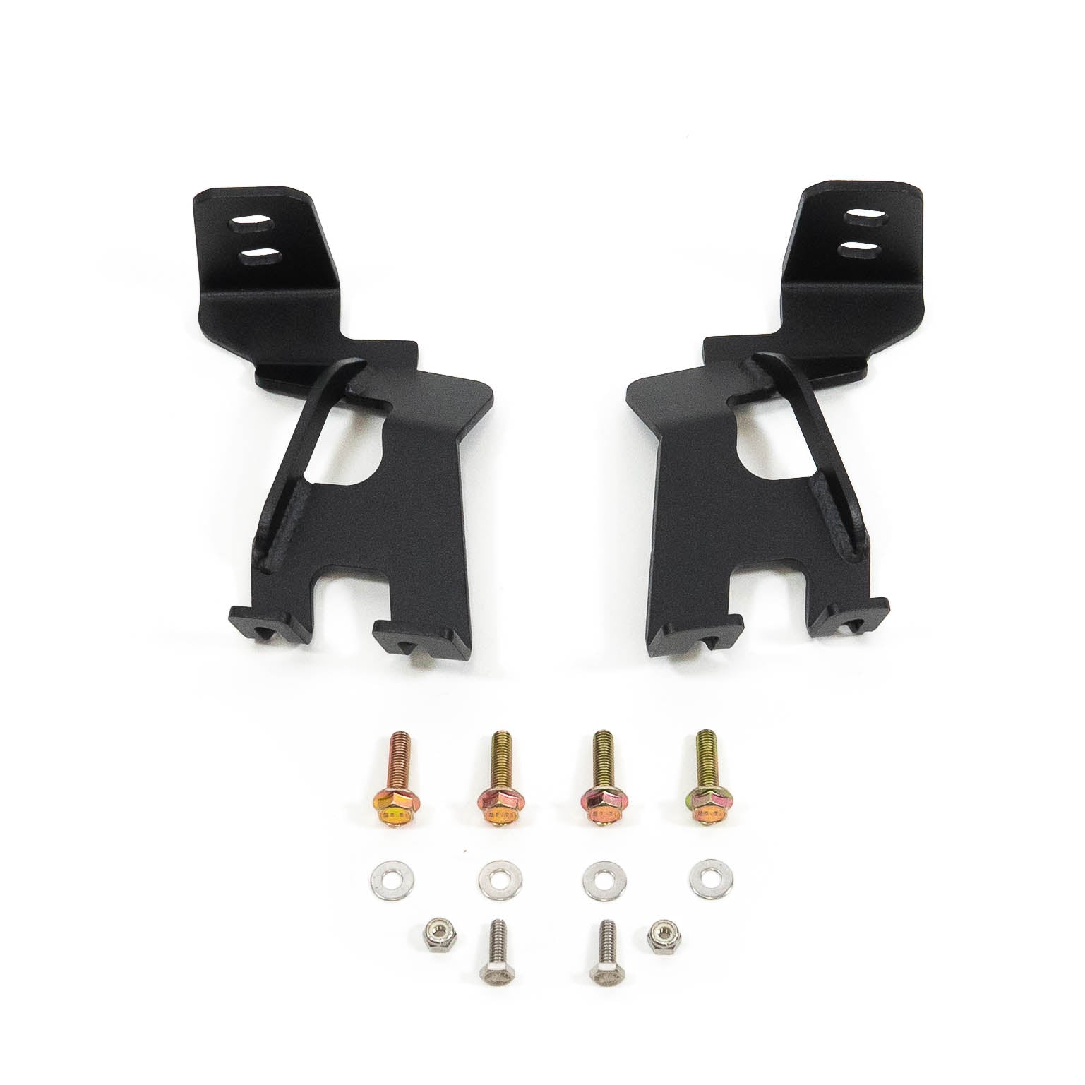 '23-24 Toyota Sequoia SDHQ Built A-Pillar Light Mounts Display of Included Parts and Hardware