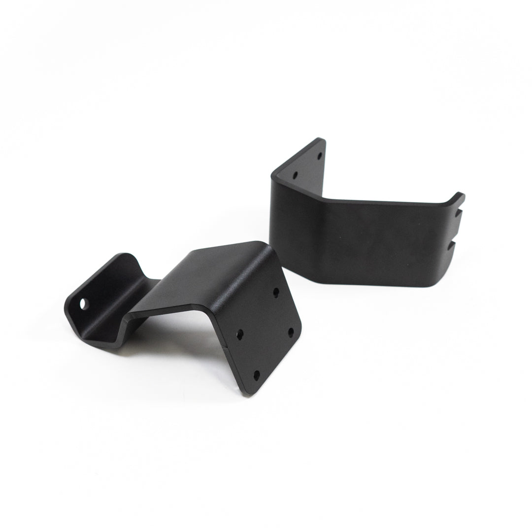 SDHQ Built '23-24 Sequoia ARB Twin Compressor Mounting Kit display of included parts