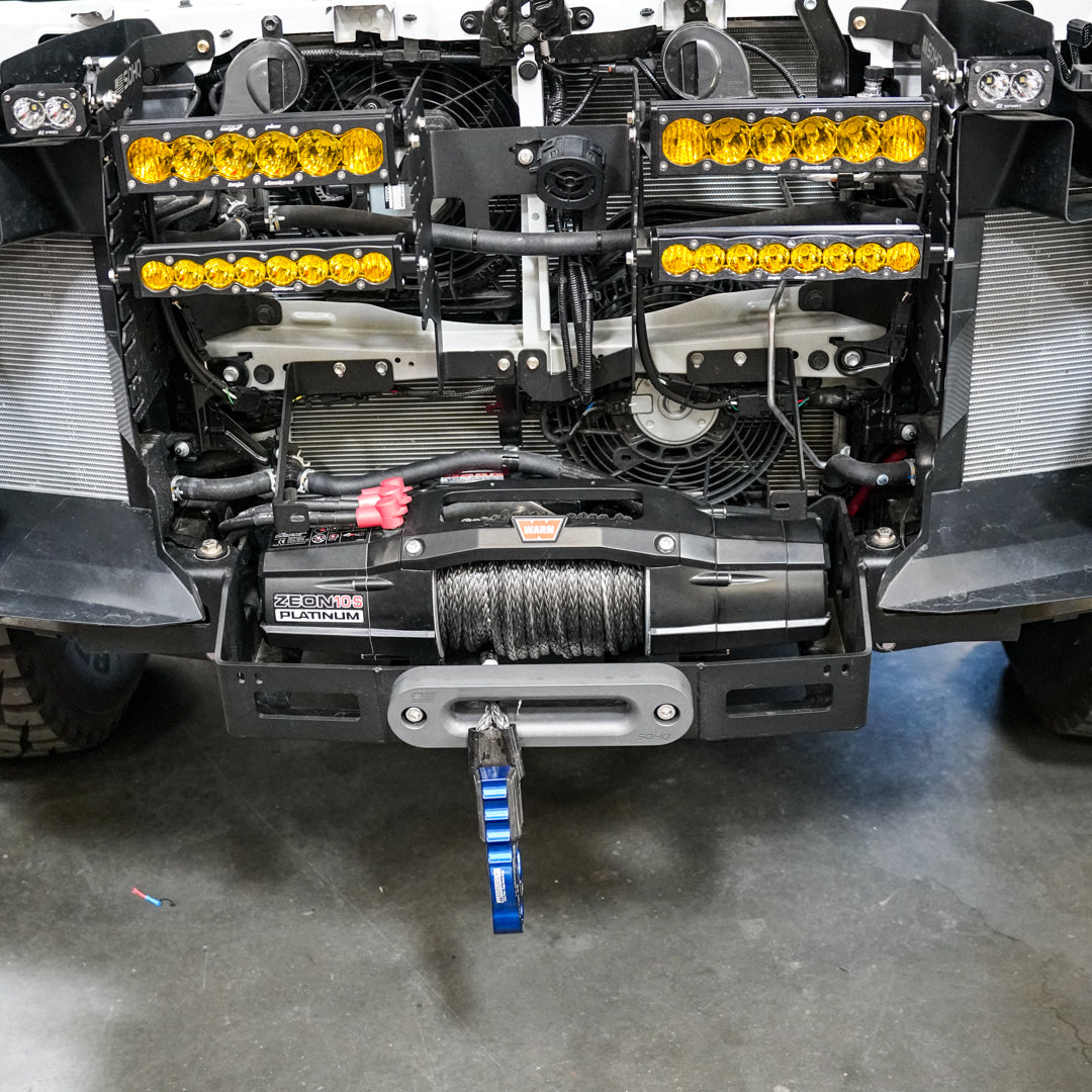 '23-24 Toyota Sequoia SDHQ Built Hidden Winch Mount Installed display