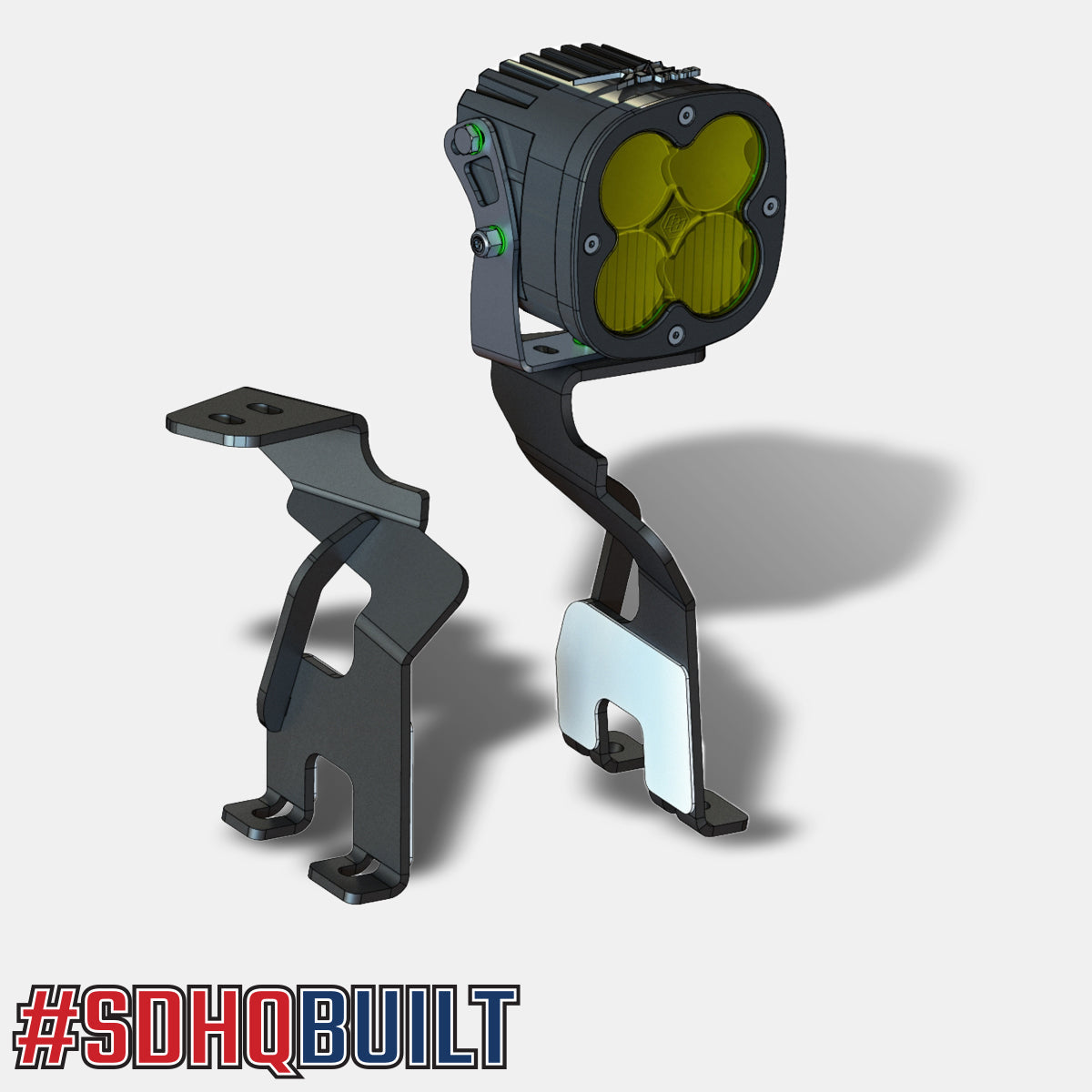 '22-Current Toyota Tundra SDHQ Built A-Pillar Light Mounts design with light display