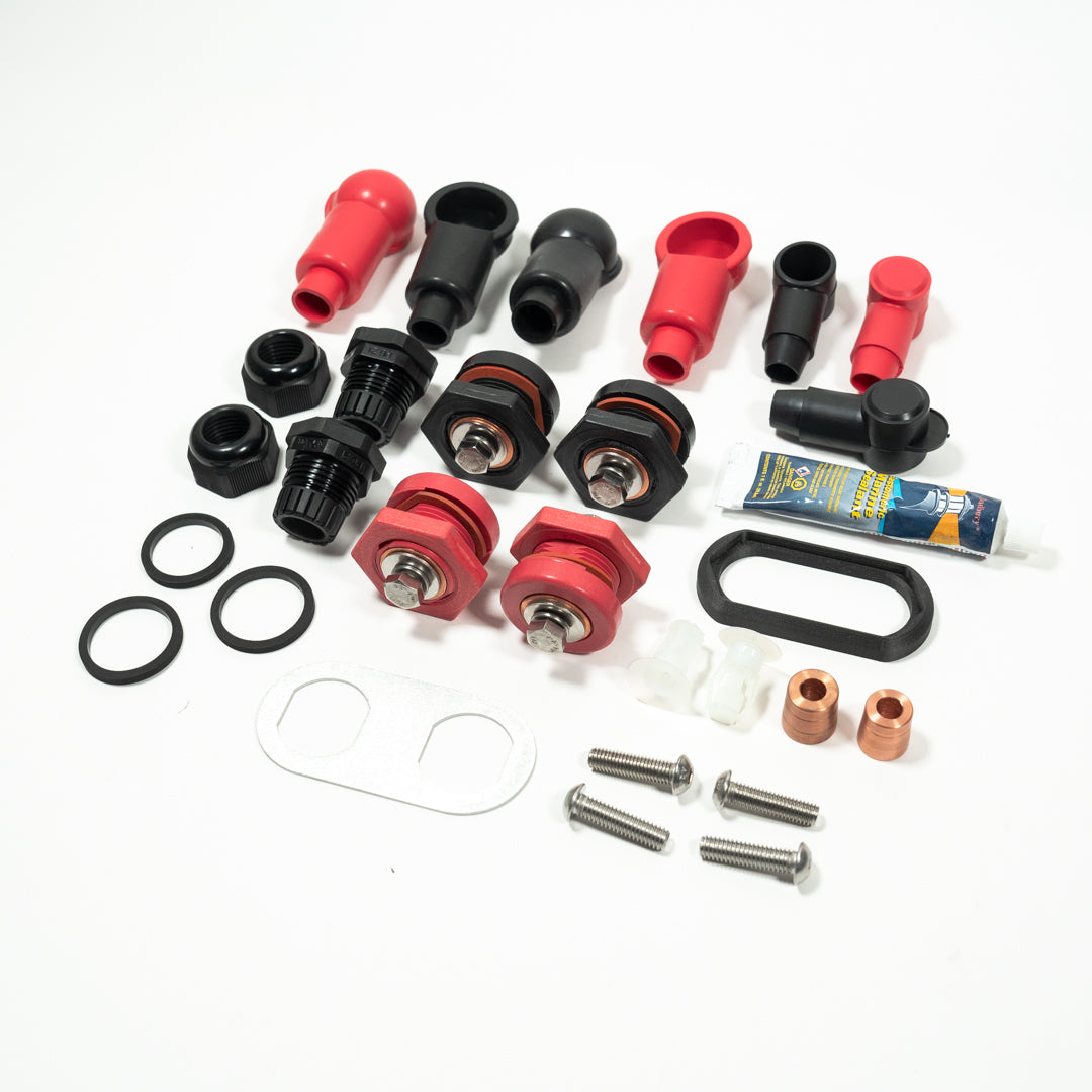 2023-2024 Toyota Sequoia SDHQ Built Under Hood Power Solution Kit Terminal hardware kit display