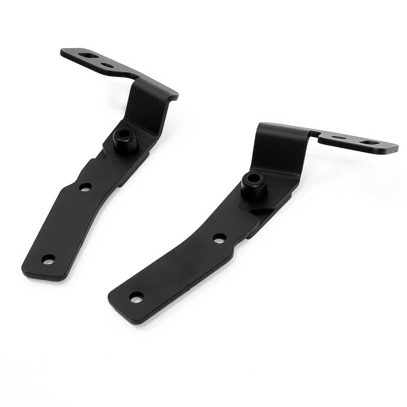 '07-18 Mercedes Sprinter Van SDHQ Built A-Pillar Light Mounts angled view of included parts