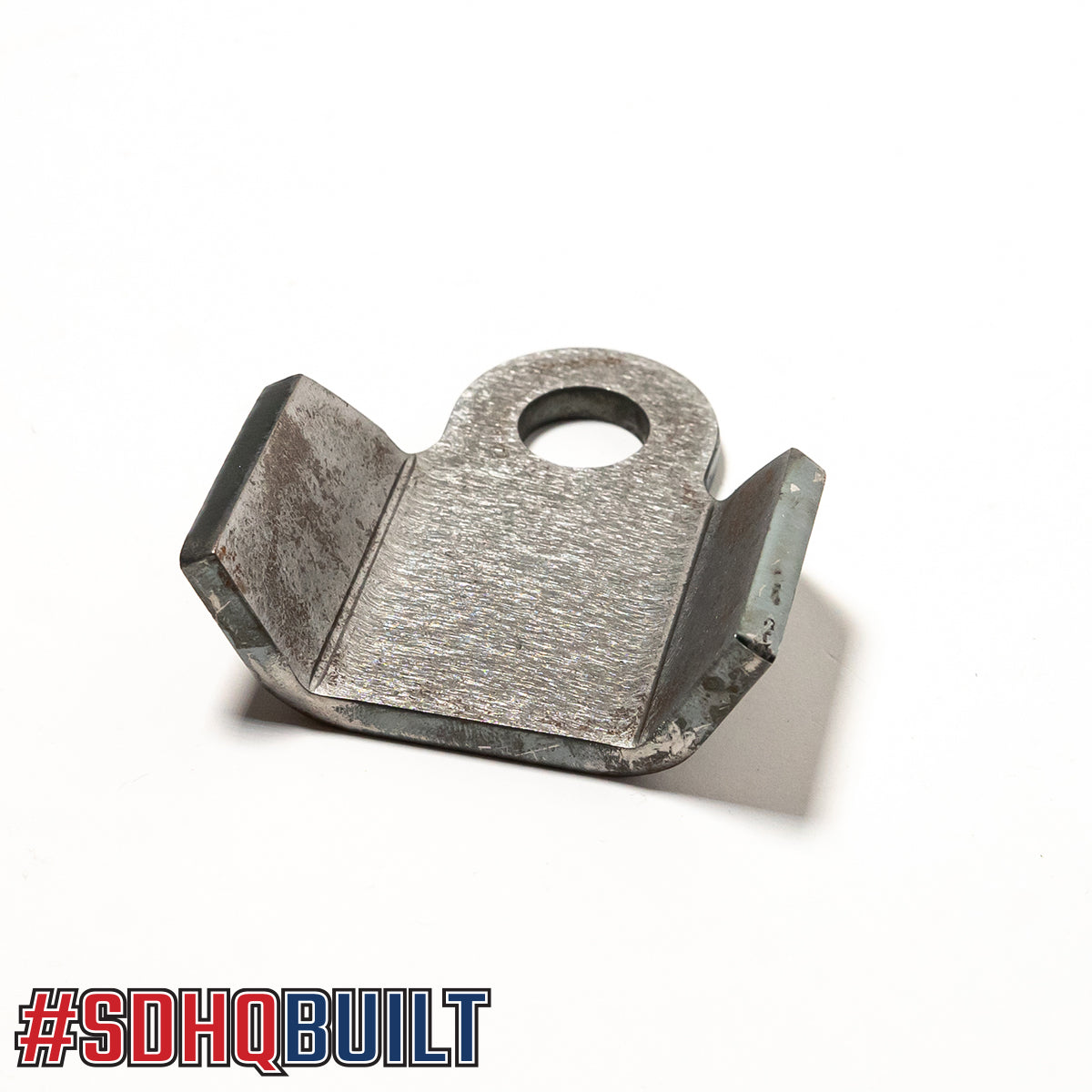 SDHQ Built Fabricated Weld on Straight Limit Strap Tab Individual angled Display