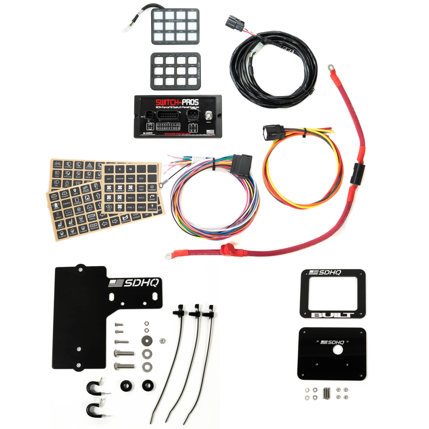 '16-23 Toyota Tacoma SDHQ Built Complete Overhead RCR-FORCE-12 Mounting Kit