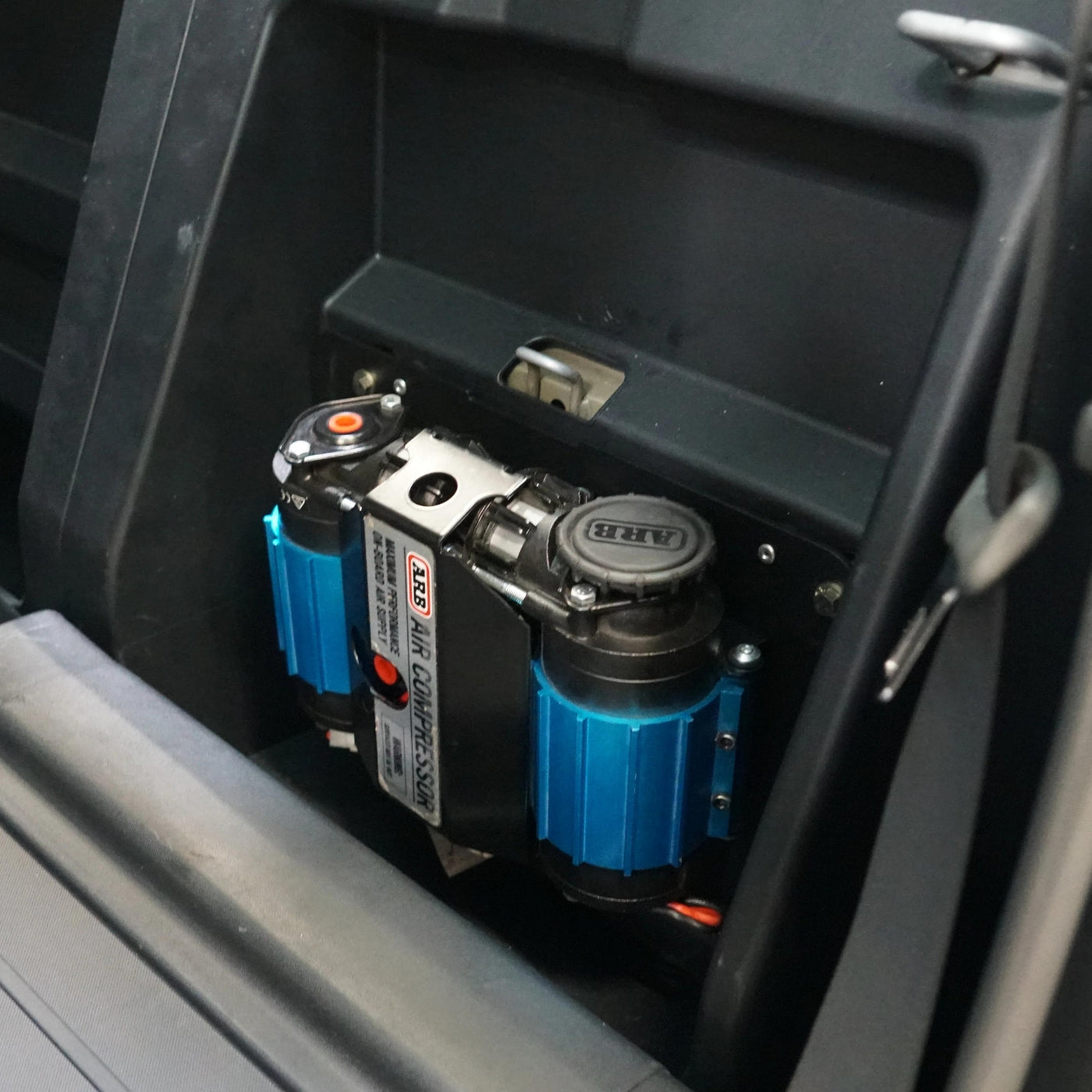 '05-23 Toyota Tacoma SDHQ Built ARB Compressor Mount Installed Display