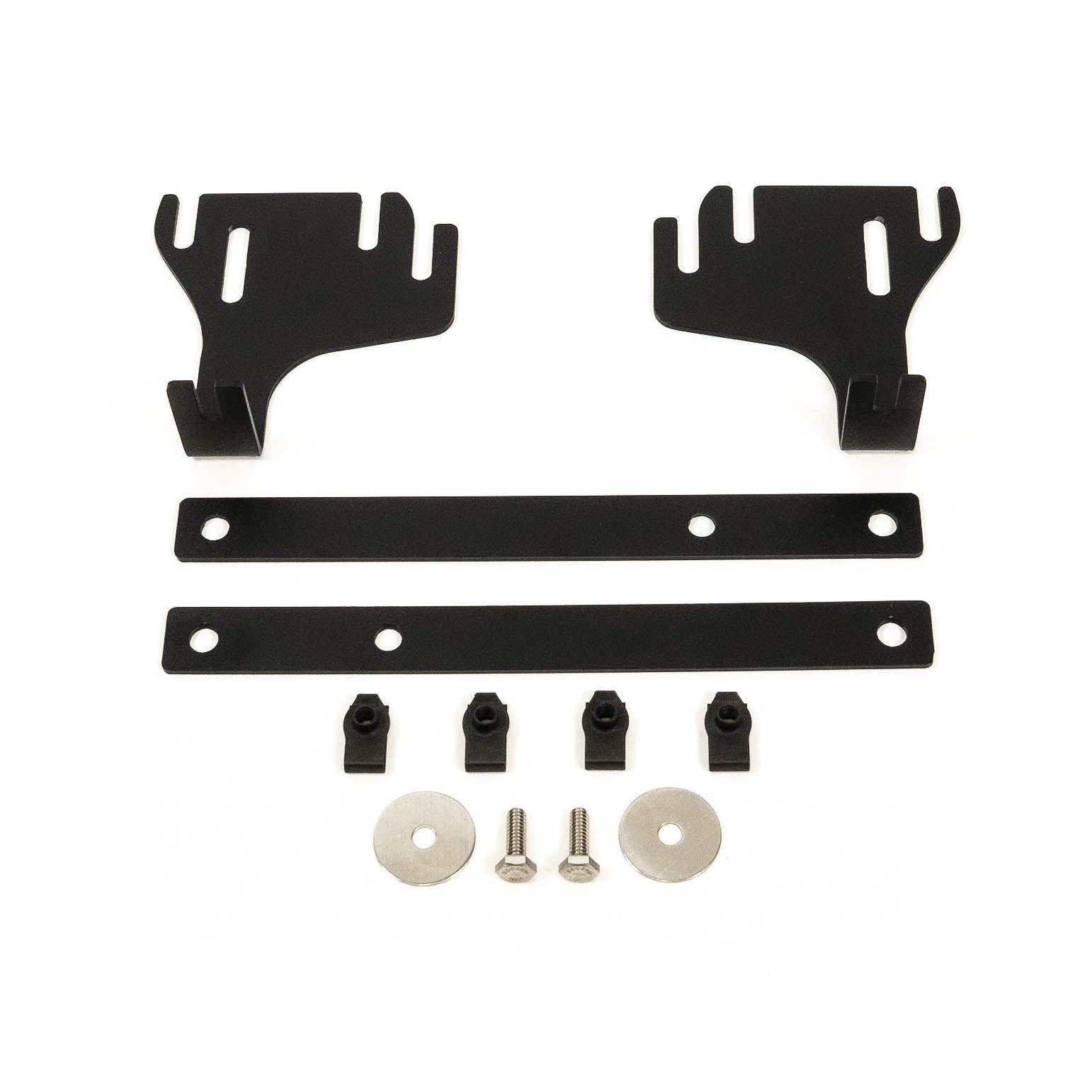 '16-23 Toyota Tacoma SDHQ Built BTG Dual 10" Light Bar Mount Display of Included Parts