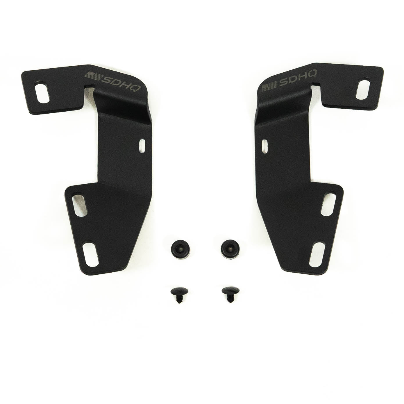 '05-15 Toyota Tacoma SDHQ Built A-Pillar Light Mounts Display of Included parts