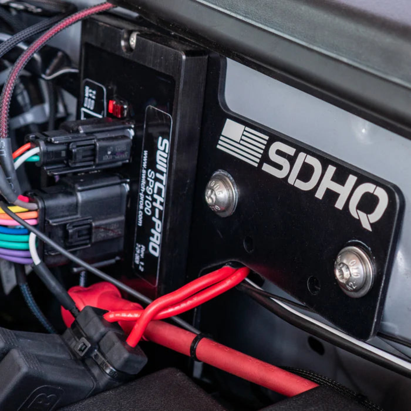 '16-23 Toyota Tacoma SDHQ Built Complete Switch Pros SP-9100 Mounting Kit Power Module Mount installed Display