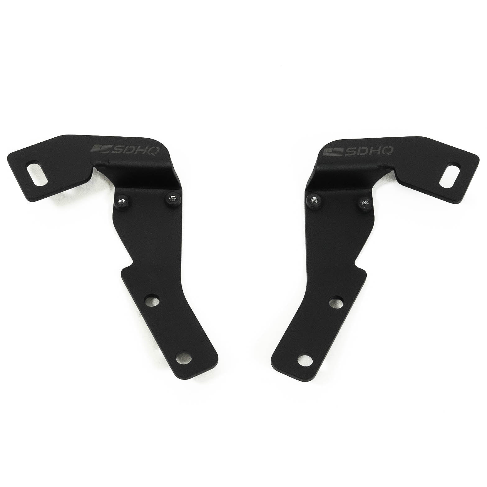 '16-23 Toyota Tacoma SDHQ Built A-Pillar Light Mounts Display of Included Parts
