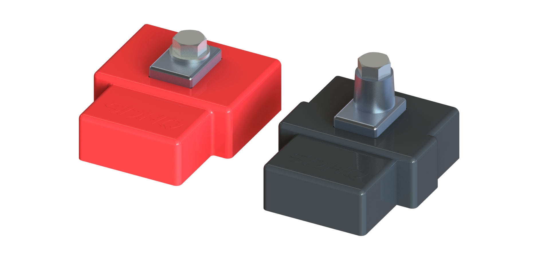 SDHQ Built Complete Billet Battery Terminal Kit Design