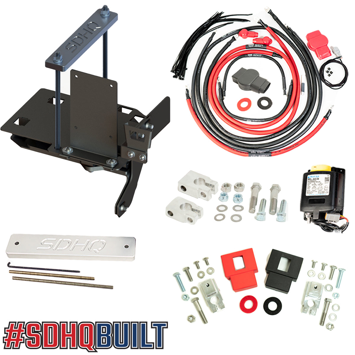 '07-21 Toyota Tundra SDHQ Built Complete Dual Battery Kit Included parts