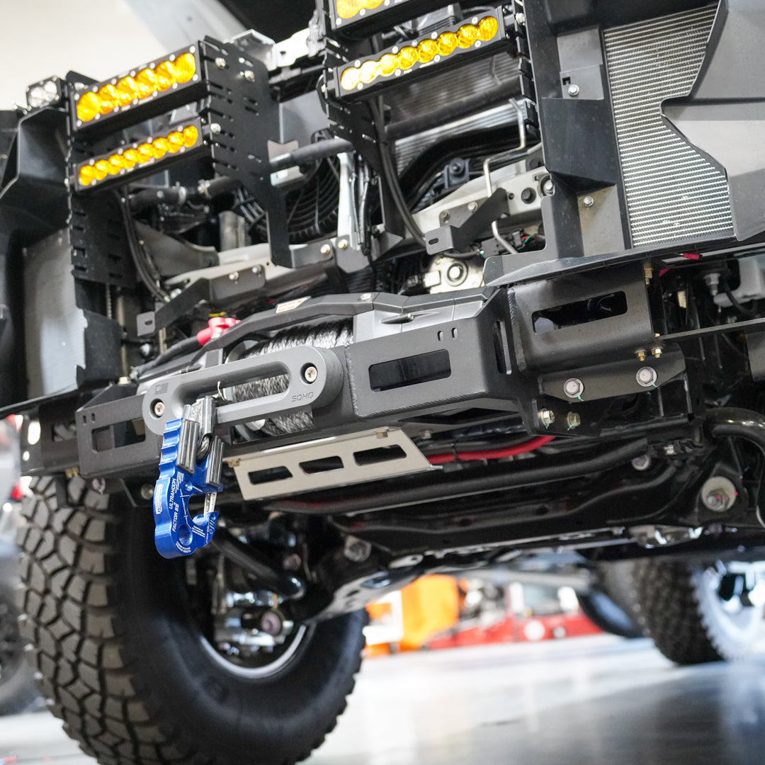 '22-Current Toyota Tundra SDHQ Built Hidden Winch Mount Installed Display