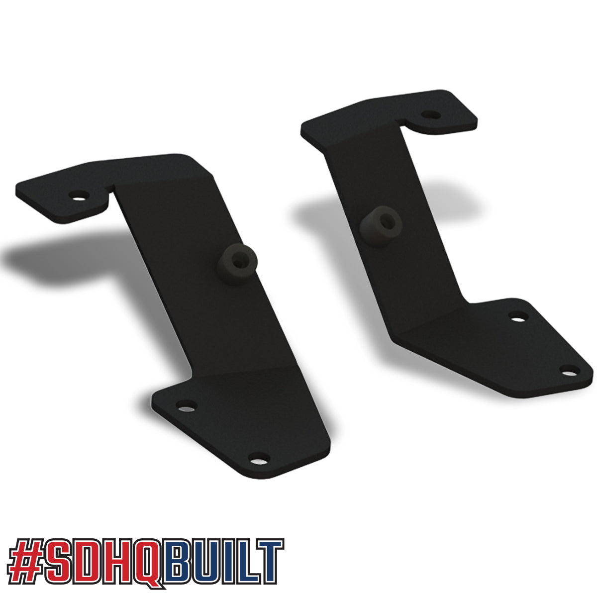 '14-21 Toyota Tundra SDHQ Built A-Pillar Light Mounts Display of Included Parts