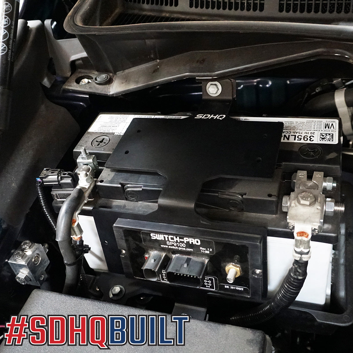 '22-Current Toyota Tundra SDHQ Built Switch-Pros Power Module Mount Installed Display