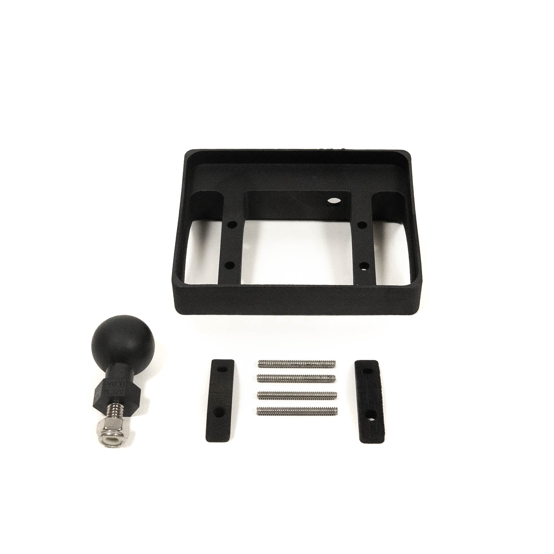 '22-24 Toyota Tundra SDHQ Built Switch-Pros RCR-Force-12 Keypad Mount Display of Included Parts and Hardware