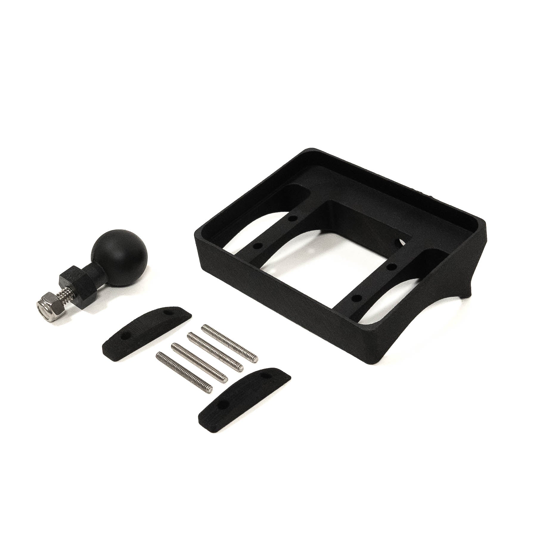 '22-24 Toyota Tundra SDHQ Built Switch-Pros RCR-Force-12 Keypad Mount Display of Included Parts and Hardware