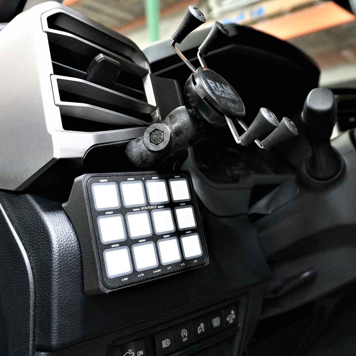 '22-24 Toyota Tundra SDHQ Built Complete Switch-Pros RCR-Force-12 Mounting Kit Installed Display