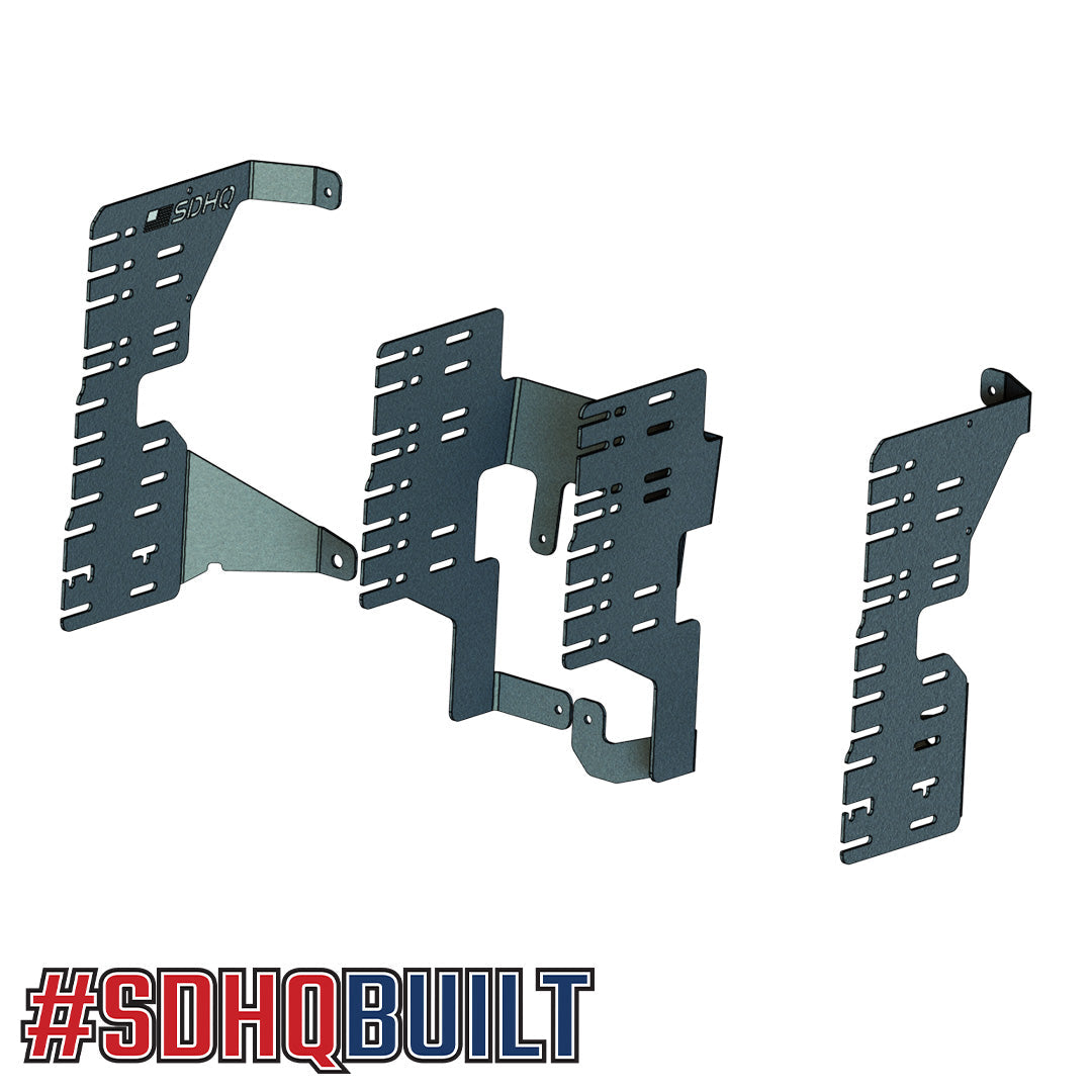 '22-24 Toyota Tundra/Sequoia SDHQ Built Behind the Grille Light Bar Mount design