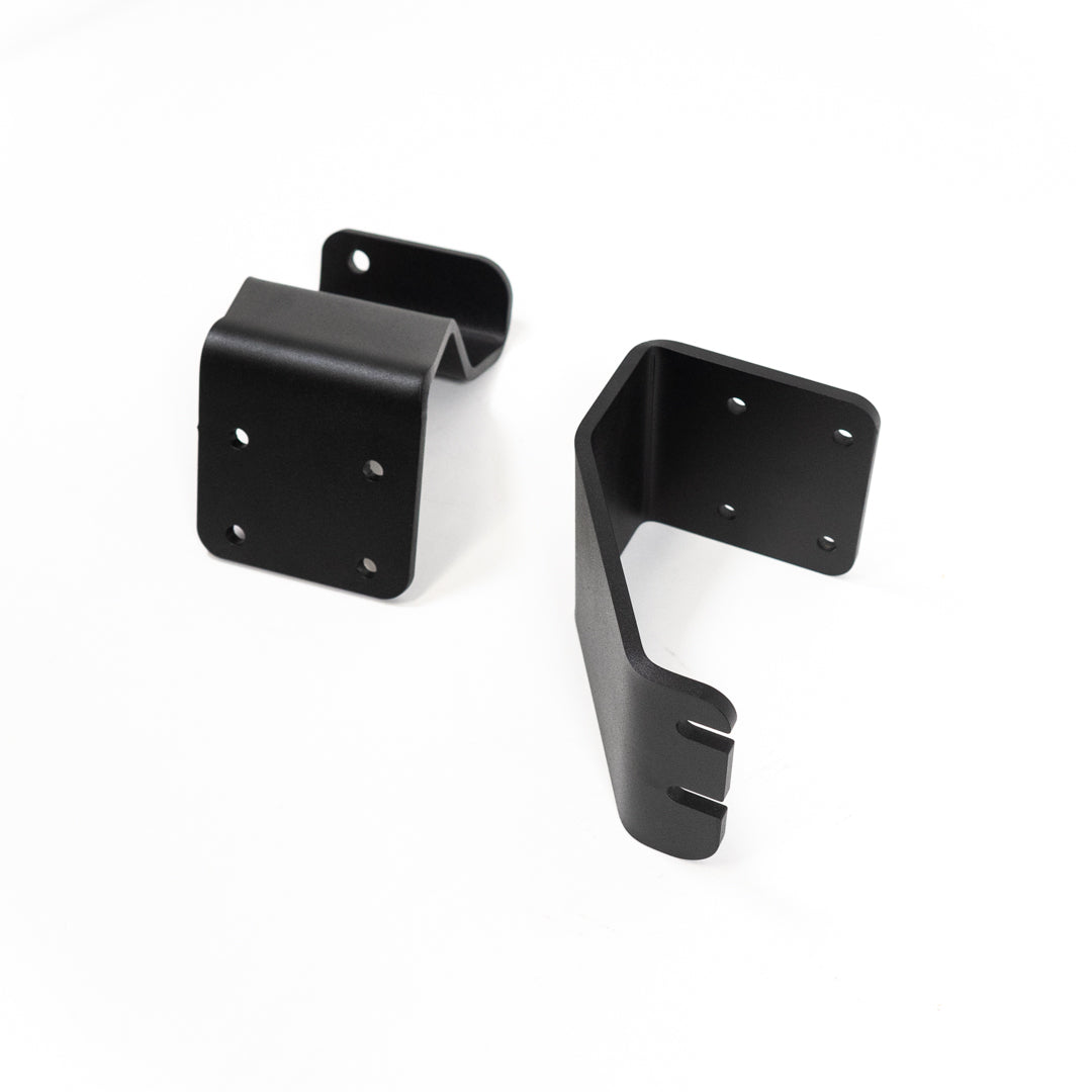 SDHQ Built '23-24 Sequoia ARB Twin Compressor Mounting Kit display of included brackets