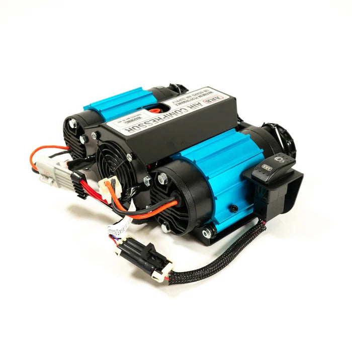 SDHQ Built ARB Twin Compressor Switch Mount Kit with S1 Harness Display on compressor