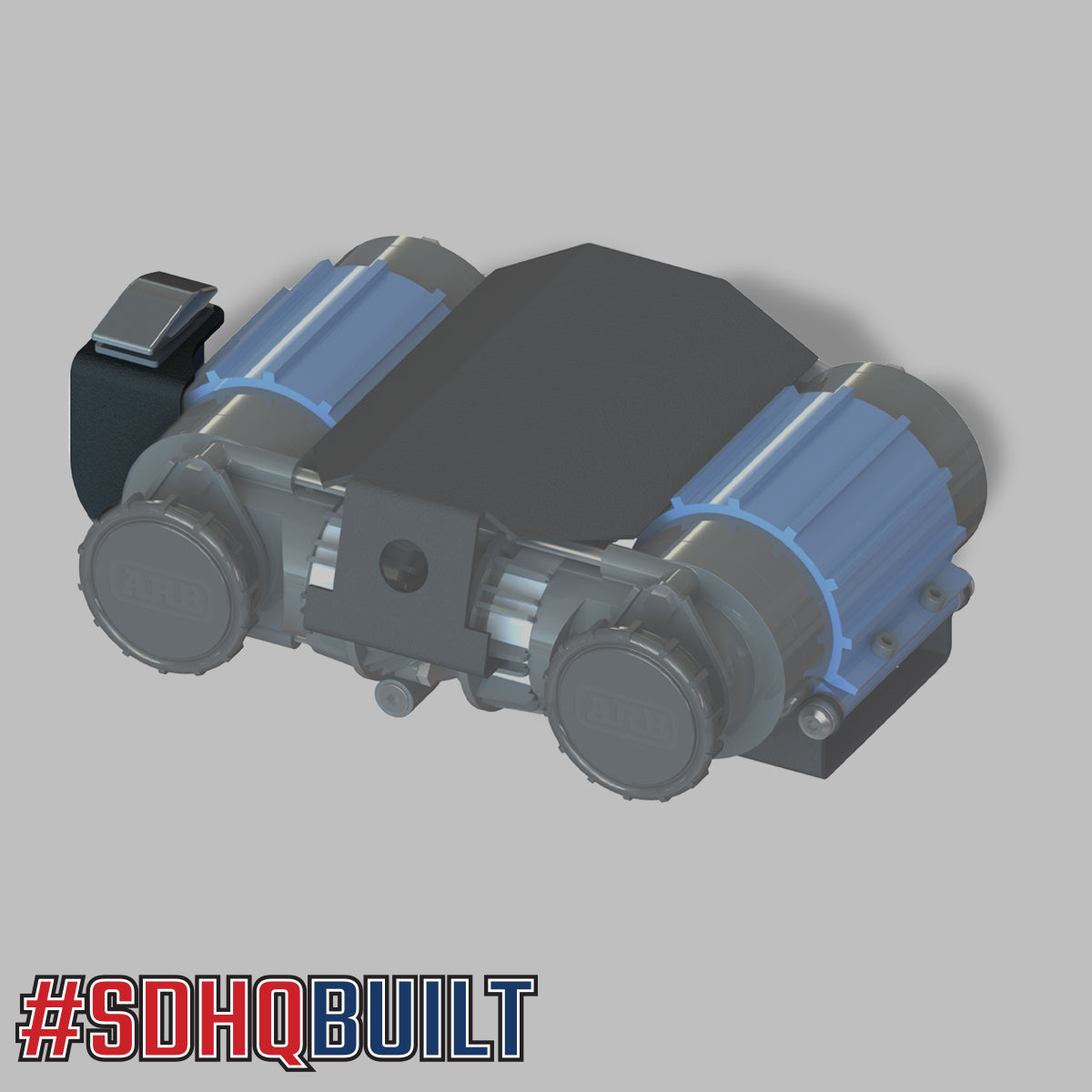 SDHQ Built Universal ARB Compressor Switch Mount Design