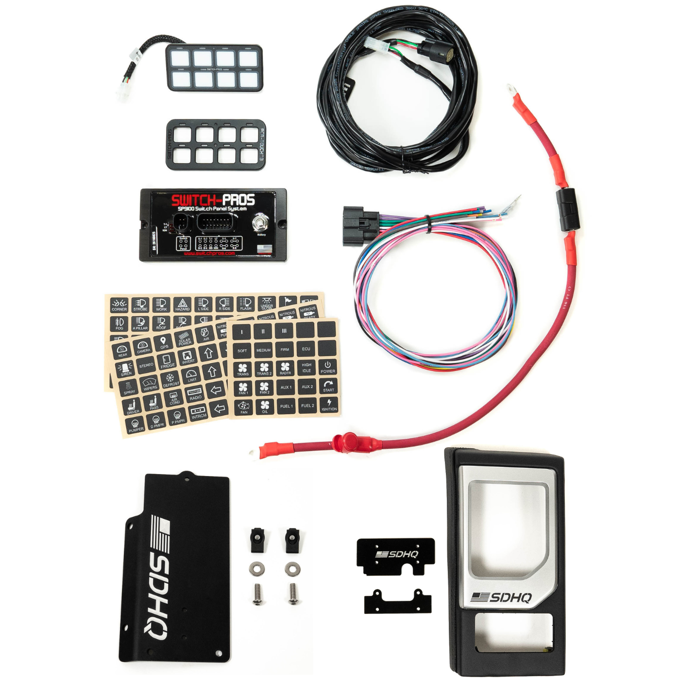 '14-21 Toyota Tundra SDHQ Built Complete Switch Pros SP-9100 Mounting Kit