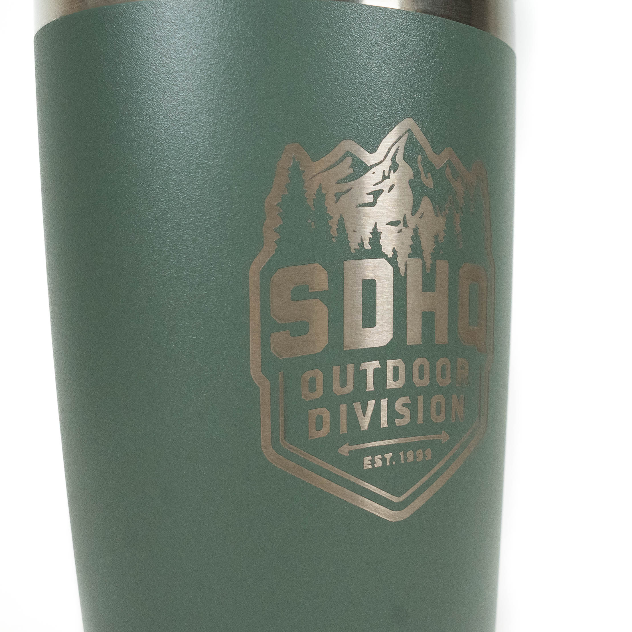 SDHQ Outdoor Division Yeti Rambler 20oz Tumbler with MagSlider Lid | Camp Green
