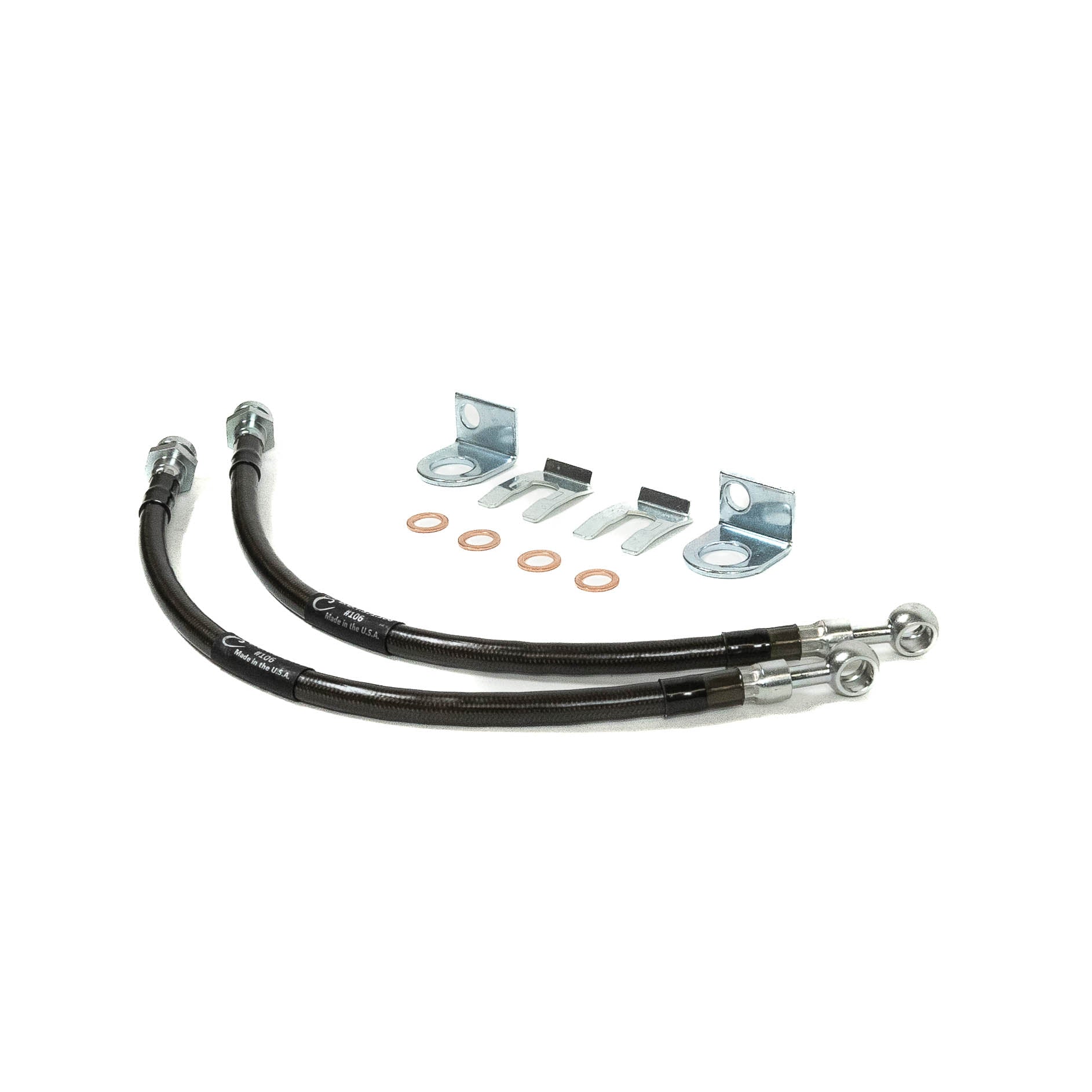 2010-2024 Ford Raptor SDHQ Built Brake Line Kits Display of Included parts