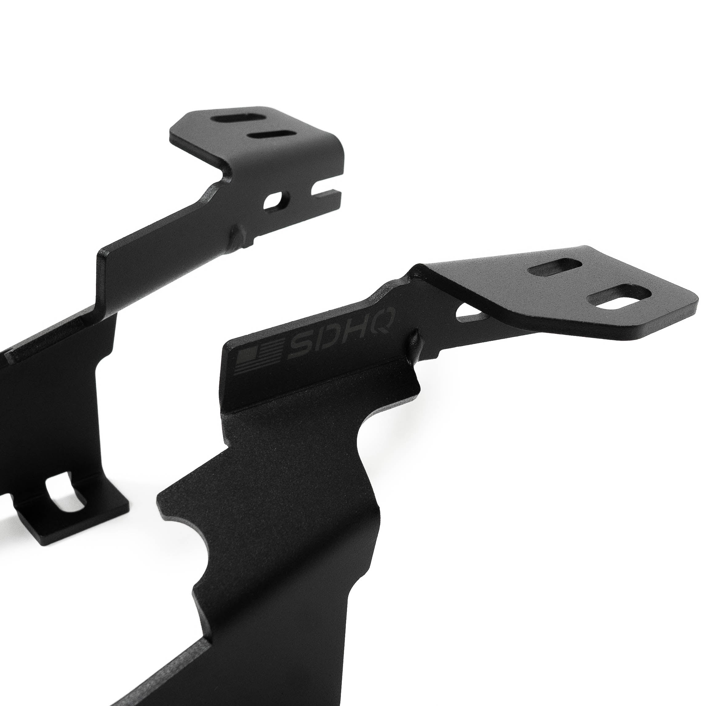 '23-24 FORD SUPER DUTY SDHQ BUILT A-PILLAR LIGHT MOUNTS Close-up Display
