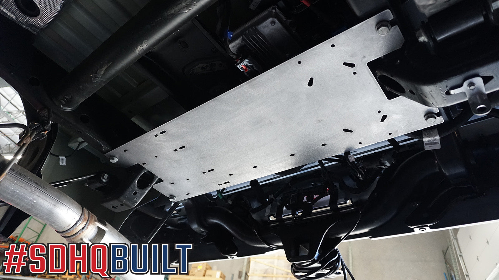 '20-Current GMC 2500/3500 SDHQ Built Under Bed Air Compressor Mount Installed