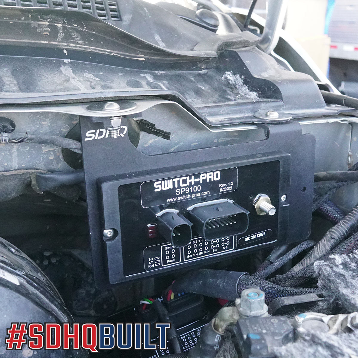 '10-18 Ram 2500/3500 SDHQ Built Switch-Pros Power Module Mount Installed Display