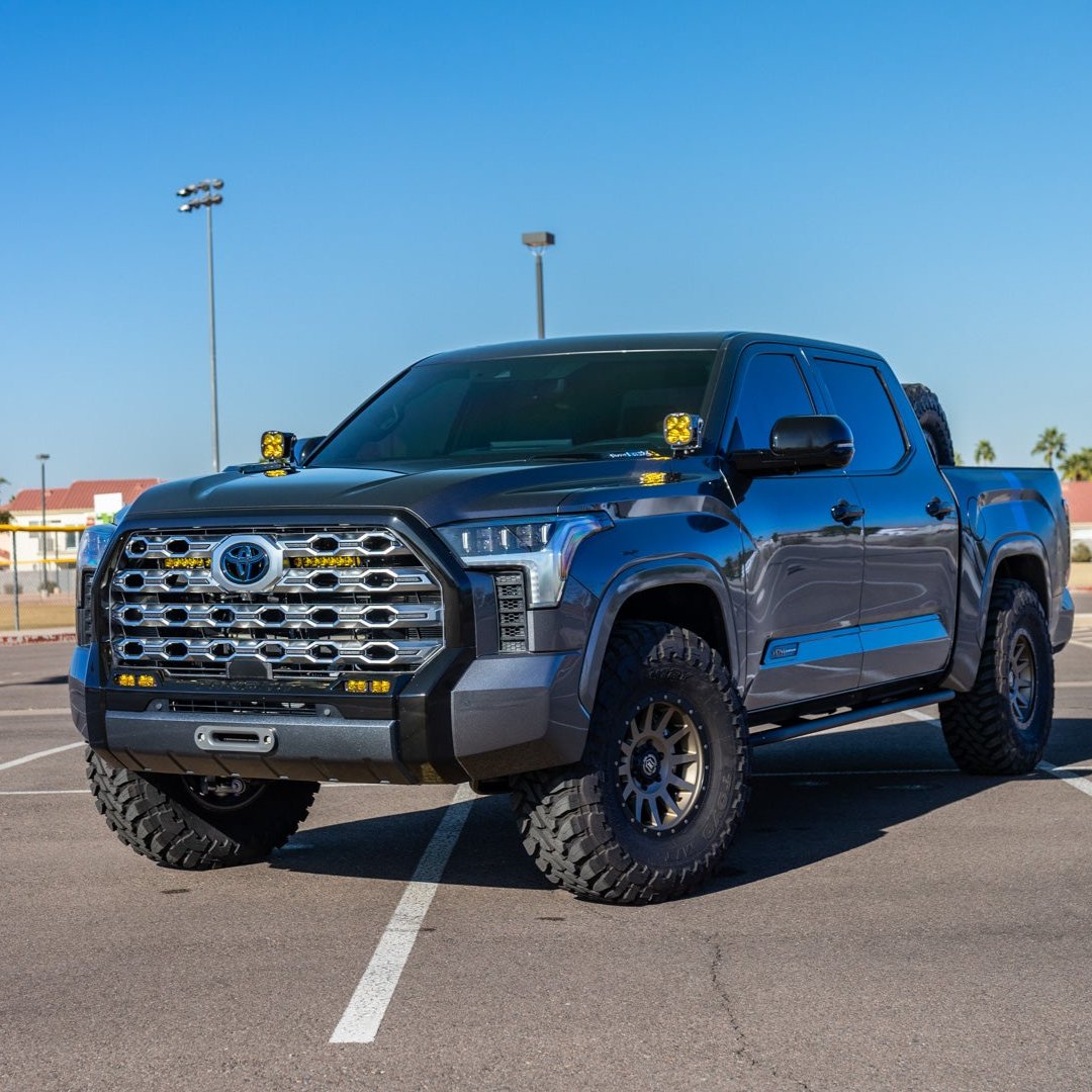 '22-Current Toyota Tundra SDHQ Built Hidden Winch Mount Installed display