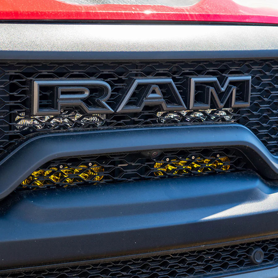 2025 Ram 1500 RHO SDHQ Built Behind the Grille LED Light Bar Mount