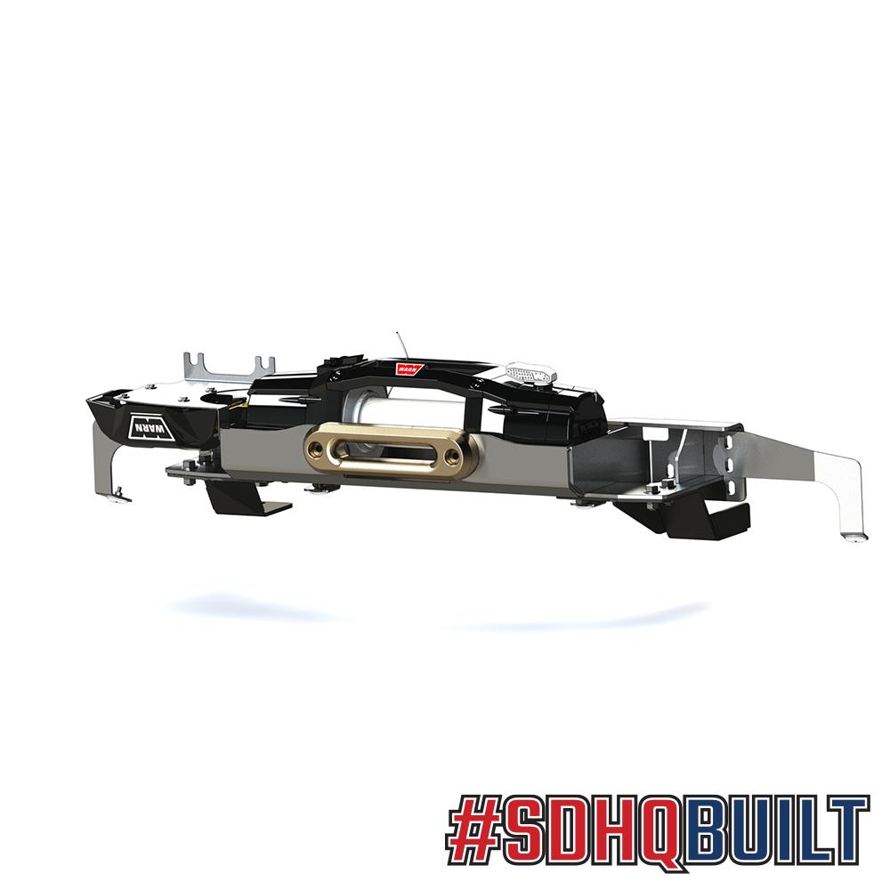 '08-21 200 Series Toyota Land Cruiser SDHQ Built Hidden Winch Mount design