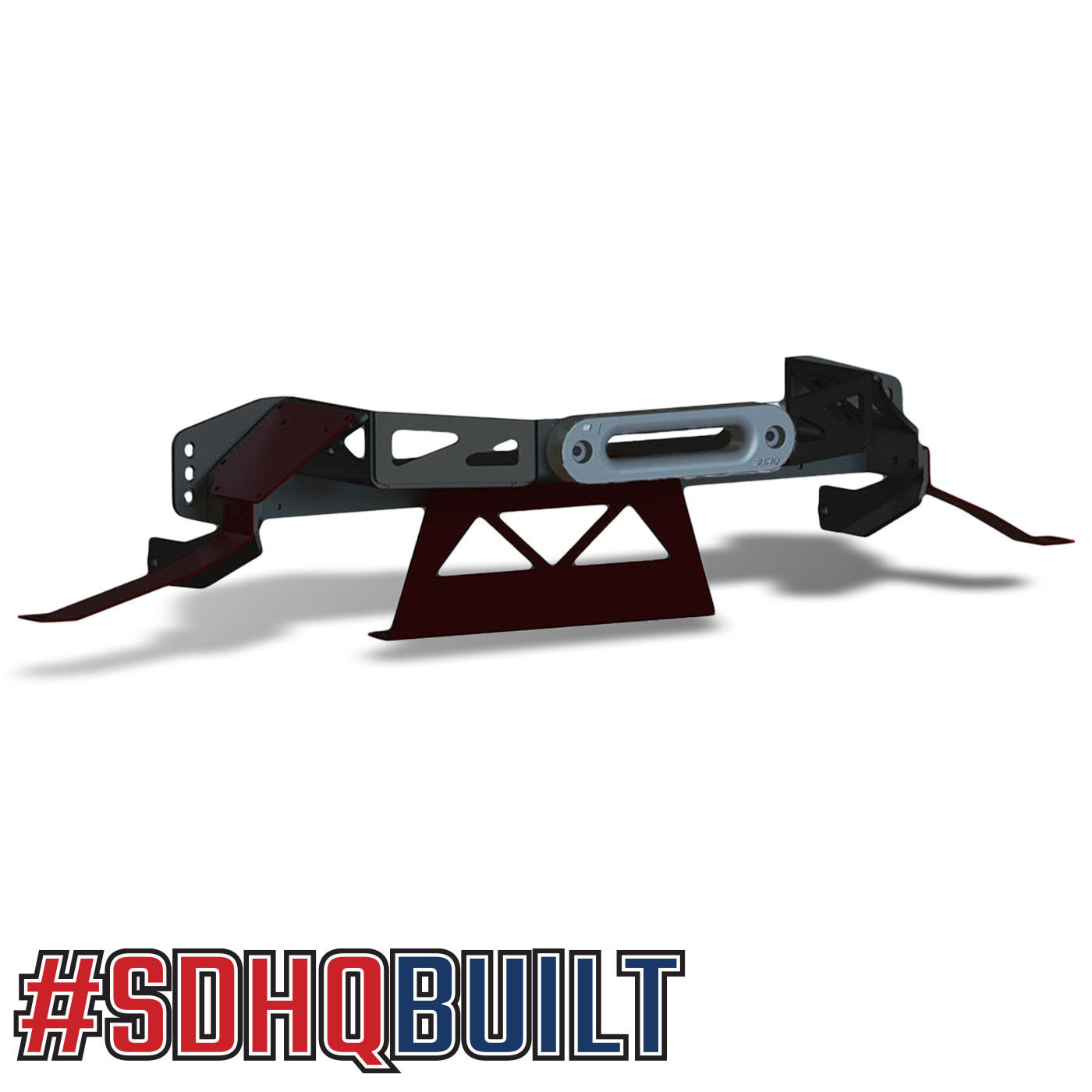 '13-19 Lexus GX460 SDHQ Built Winch Mount Design Display with Fairlead mounted