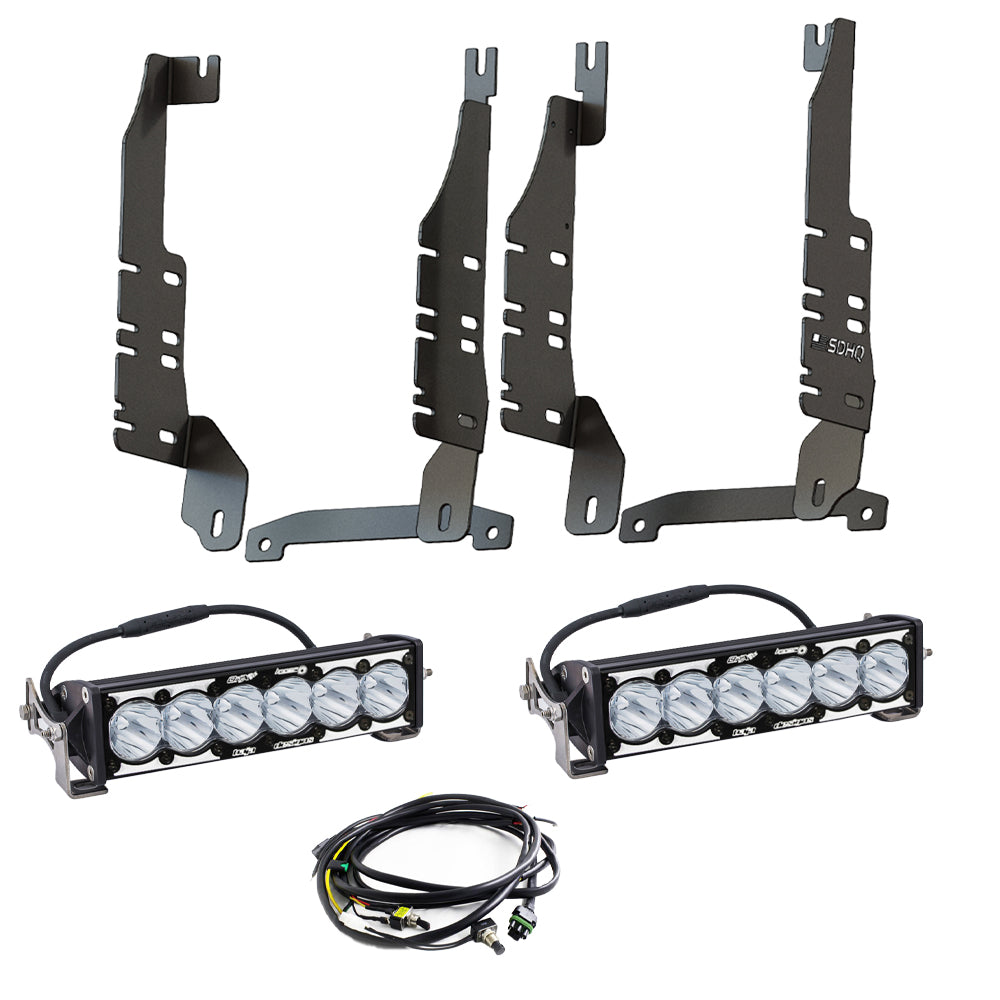 '19-23 Ram 1500 SDHQ Built "Build your Own" Behind the Grille LED Light Bar Mount Display with Onx6 Laser