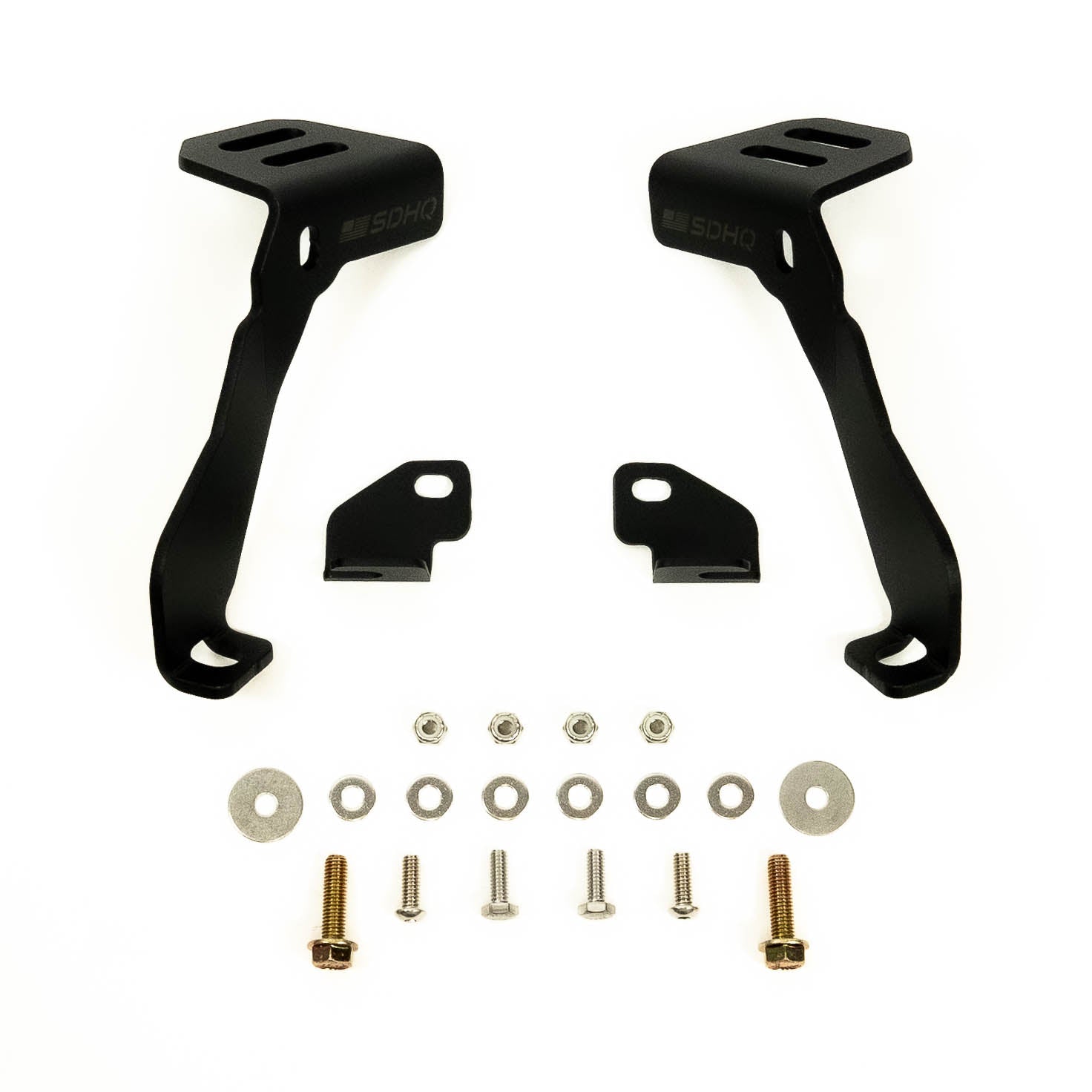 '17-20 Ford Raptor SDHQ Built A-Pillar Light Mounts Display of Included parts