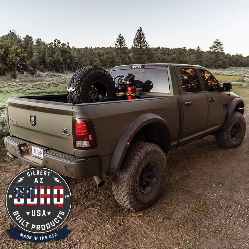 '19-23 Ram 2500/3500 SDHQ Built In Bed Chase Rack installed