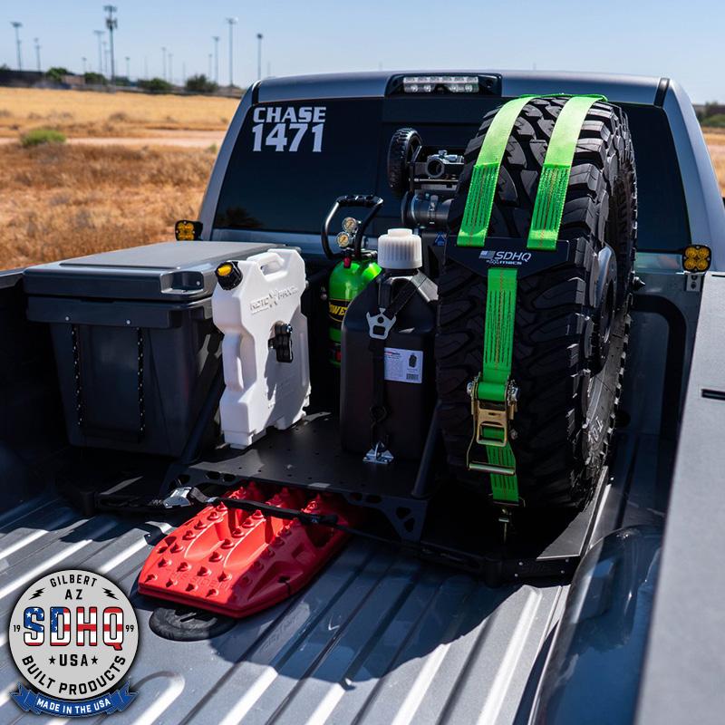 '19-23 Ram 2500/3500 SDHQ Built In Bed Chase Rack installed